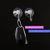 Vacuum suction cup hook glass kitchen appliance suction cup hook transparent and reusable heavy-duty bathroom hook 5