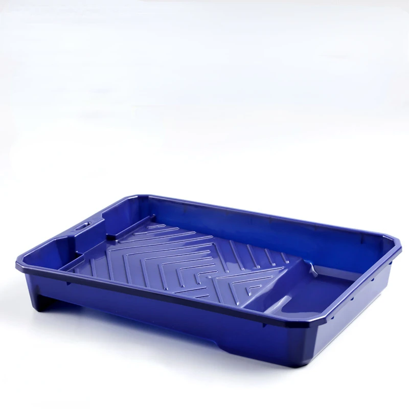 4/9inch Paint tray for decorative wall decorative tool with pattern plastic paint pan roller brushing tools 30*15*5/38*29*6.5cm