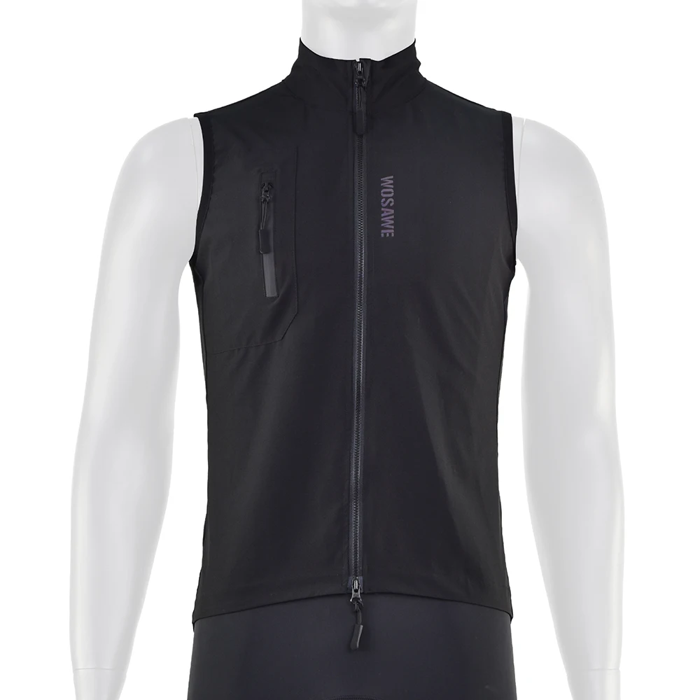 Gilet De Cyclisme WOSAWE – Sans Manches, Polaire, Coupe-vent – Unisexe