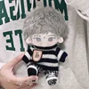 20cm baby clothes, navy blue striped sweater, cotton doll clothes, chubby body changing doll clothes 2