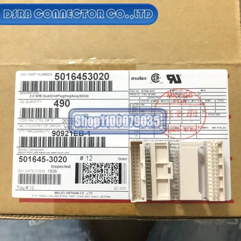 

50pcs/lot 100% new and origianl 501645-3020 5016453020 30P