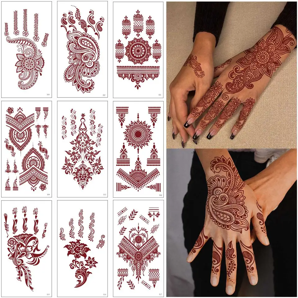 vernieuwend henna- ontwerp Aan pols en hand- met stroomkring bord  geïnspireerd patronen modern mehndi kunst met technologisch motieven  hedendaags lichaam versiering met uniek meetkundig vormen 75339430  stockfoto bij Vecteezy, image size:960x960