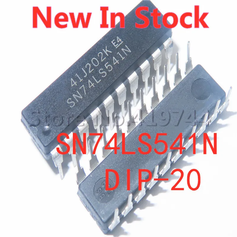 

5 шт./лот SN74LS541N 74LS541 DIP-20 octal буферная линия, строка, новая Оригинальная интегральная схема