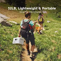 ALLPOWERS R600 centrale électrique Portable 600W 299Wh LiFePO4 générateur solaire UPS batterie de secours MPPT et panneau solaire 100W pour le Camping 6
