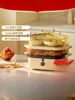 ZK Glass Electric Steamer Two-Layer Steaming Boiling Stewing Integrated Automatic Steam Box Large Capacity 2