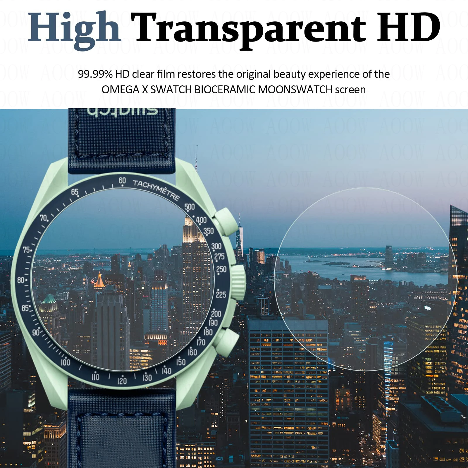 5PCS Screen Protective for Omega X Swatch MoonSwatch Watch