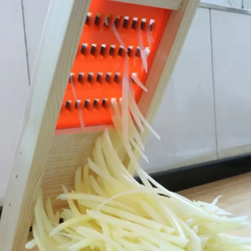 Potato Grid Slicer Vegetable Grater Corrugated Net Chopper Cutter Wooden Wave Knife Chipper Salad Shredder Peeler Masher Kitchen vegetable slicer vegetable cutter potato slicer potato cutter food shredder food slicer