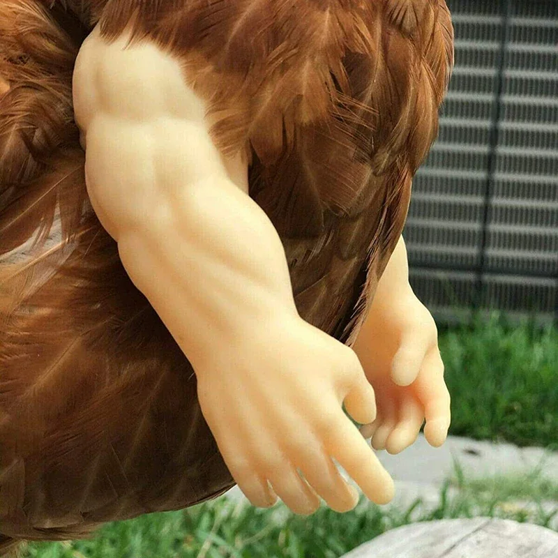 Arm Decoration Chicken Forelimb Decor Dinosaur Spoof Pet Props Hulk Arms Chicken Themed Party Funny Decor