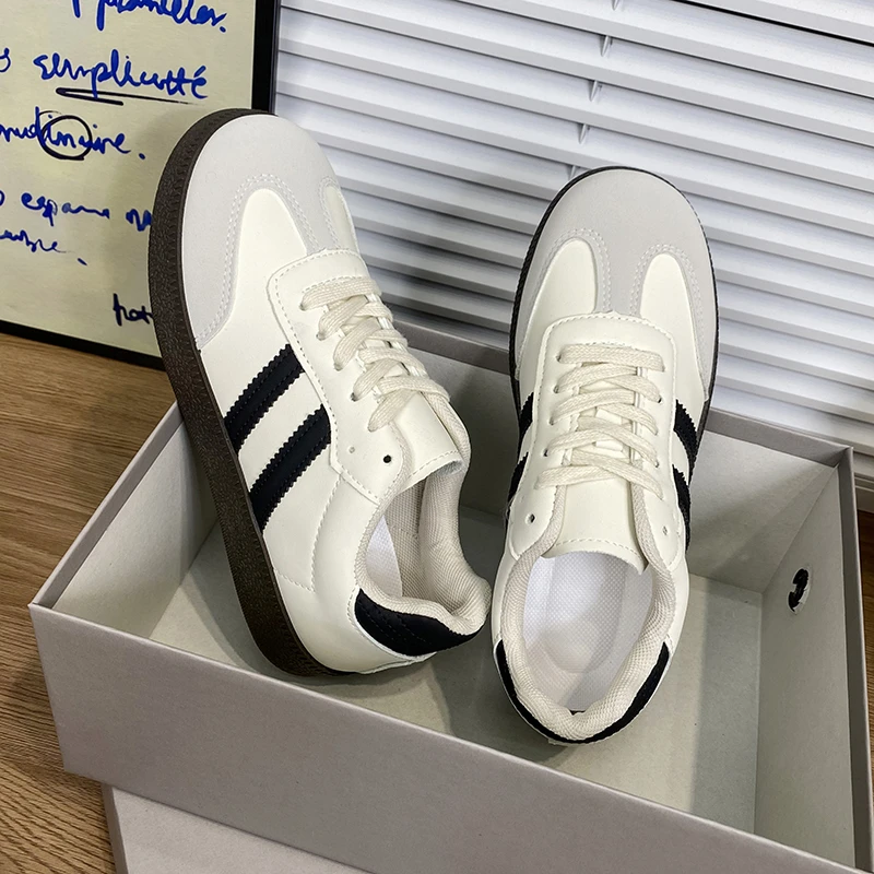 2025 Casual Loafer Sneakers For Women, Flat, Slip-On, Breathable, Versatile Solid | ChicGrl
