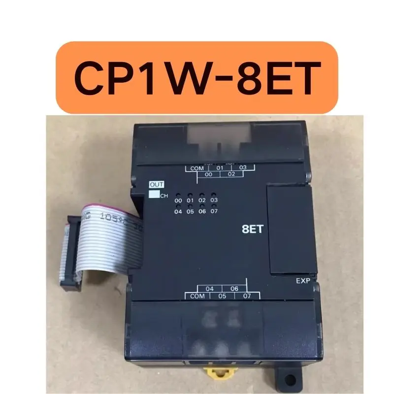 

The second-hand CP1W-8ET PLC module tested OK and its function is intact