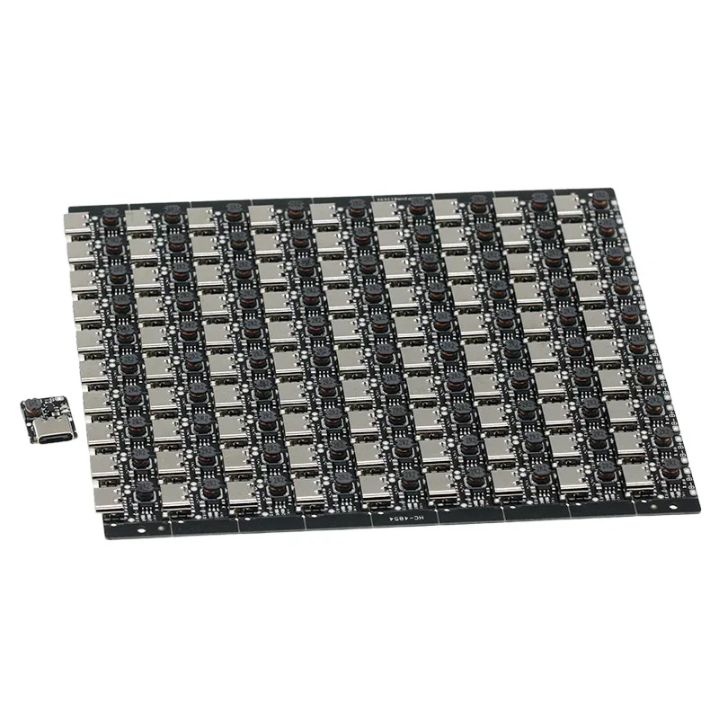 보호 기능이 있는 5V 출력 부스트 18650 type-C를 갖춘 미니 리튬 배터리 충전 모듈