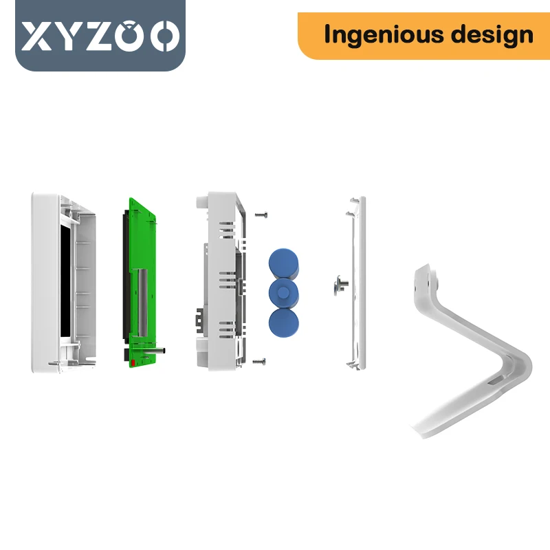 suporte inteligente do alojamento termostato interruptor 04