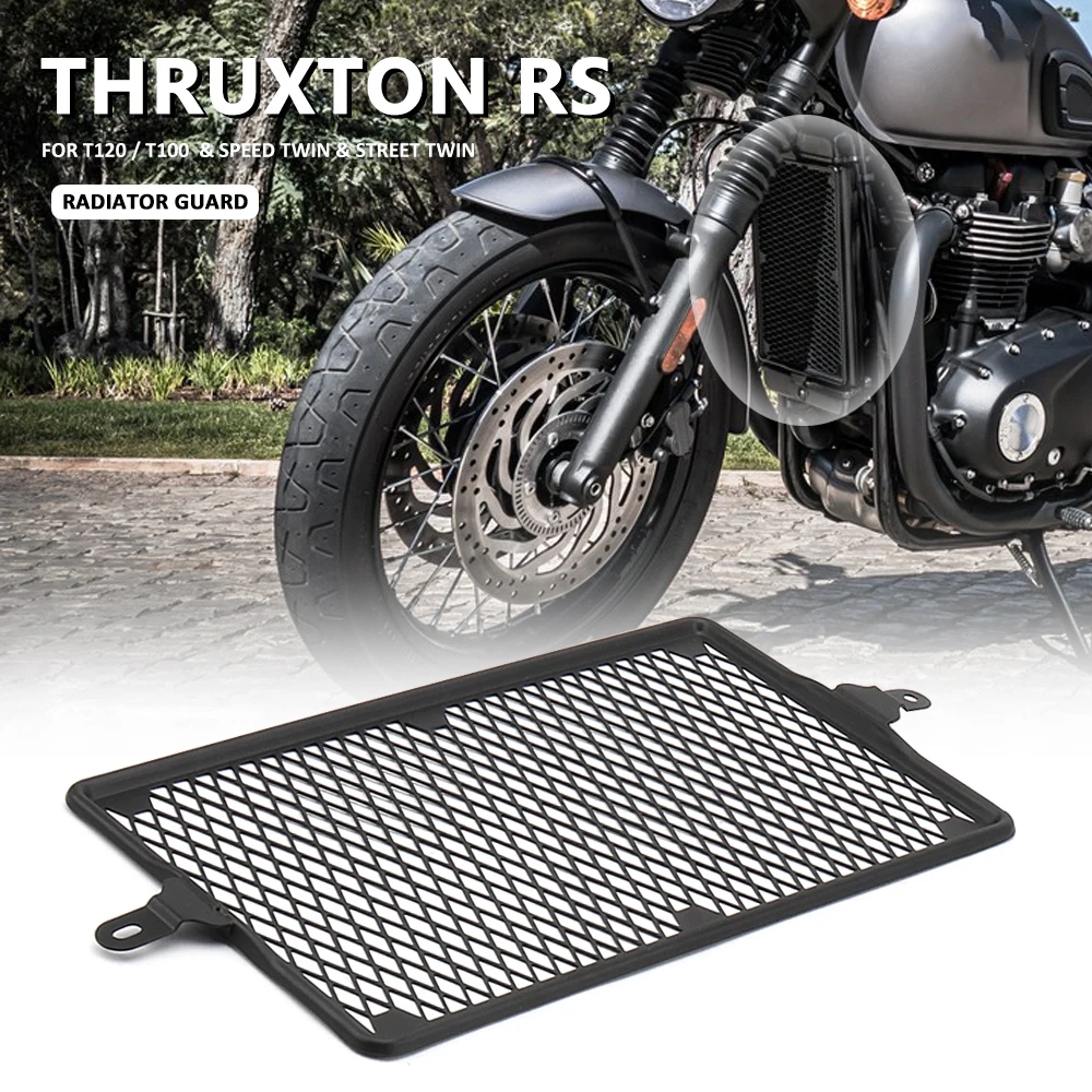 

New Motorcycle For Bonneville T100 T120 Thruxton RS Engine Radiator Grille Guard Cover Protector For Street Twin / Speed Twin
