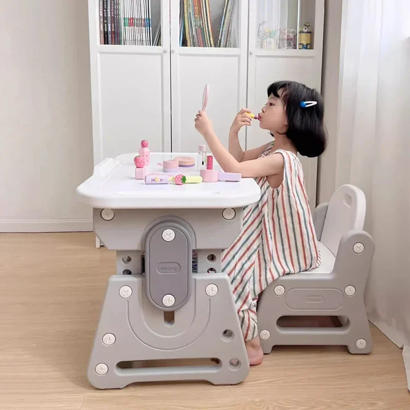 Children Desk Chair Kids Room Table Child Set Elementary School Supplies Study Small Tables Children's Childrens Furniture