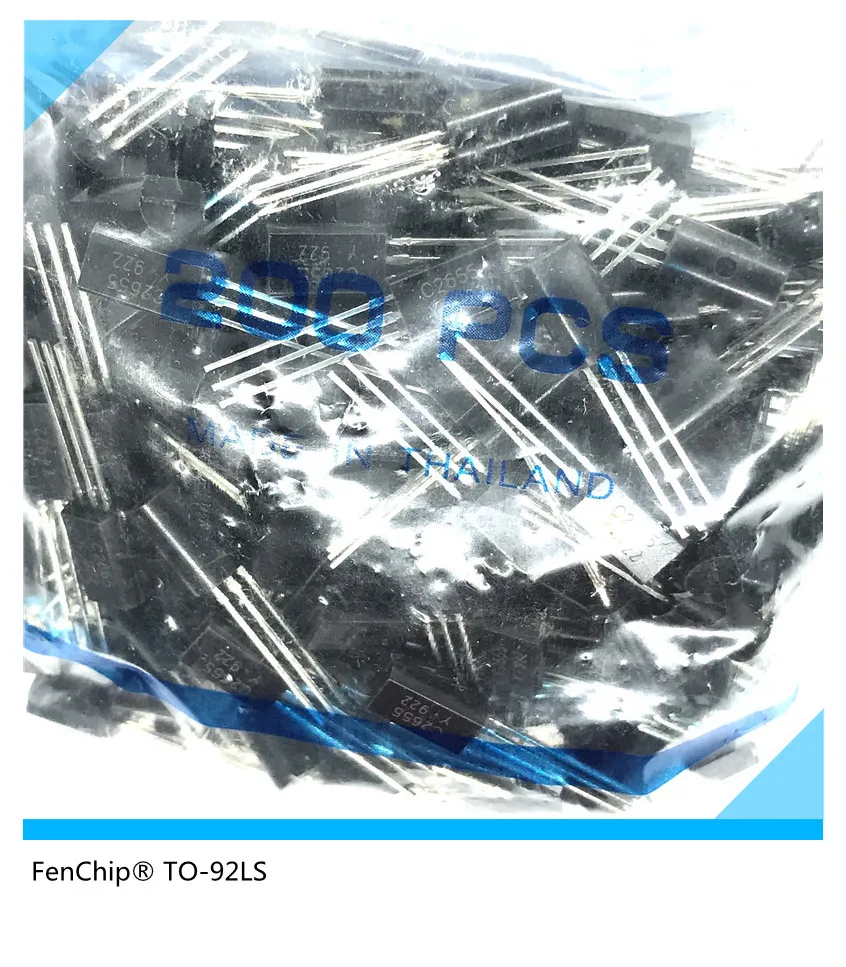 KSP92 A92 KSP42 A42 2SA1015 A1015 2SC1815 C1815 2N5551 5551 2N5401 5401 Triode TO-92 50PCS BJT Transistor Transistors Kit Triac Transistor