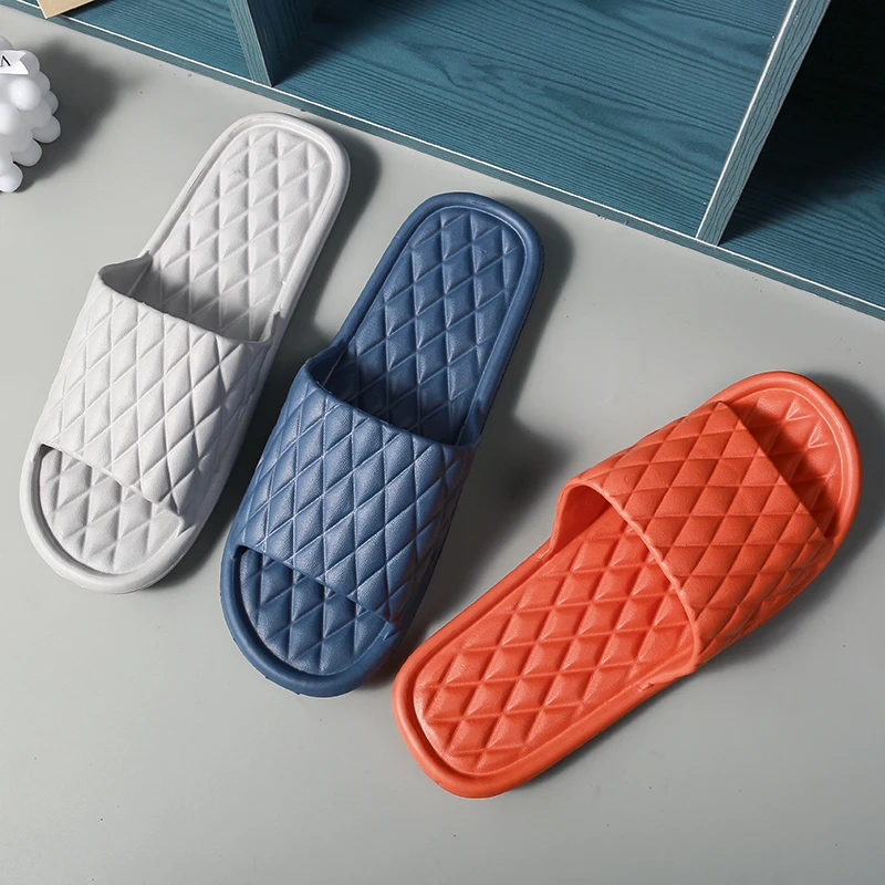 

Домашние массажные тапочки унисекс, летние шлепанцы для дома и пола, Нескользящие, для пар, для семьи, для женщин, мужчин, гостиниц, ванной, сандалии для ванной