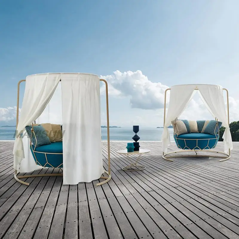 Hanging chair, swing, outdoor rocking chair, courtyard home, Nordic swing  chair, balcony, hanging basket, light luxury furniture - AliExpress