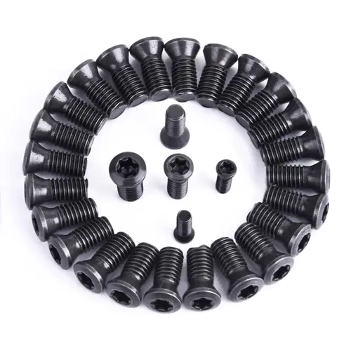 50pcs~10pcs M2 M2.5 M3 M3.5 M4 M5 M6 CNC Insert Torx Screw for Replaces Carbide Inserts CNC Lathe Tools Holder - Image 3