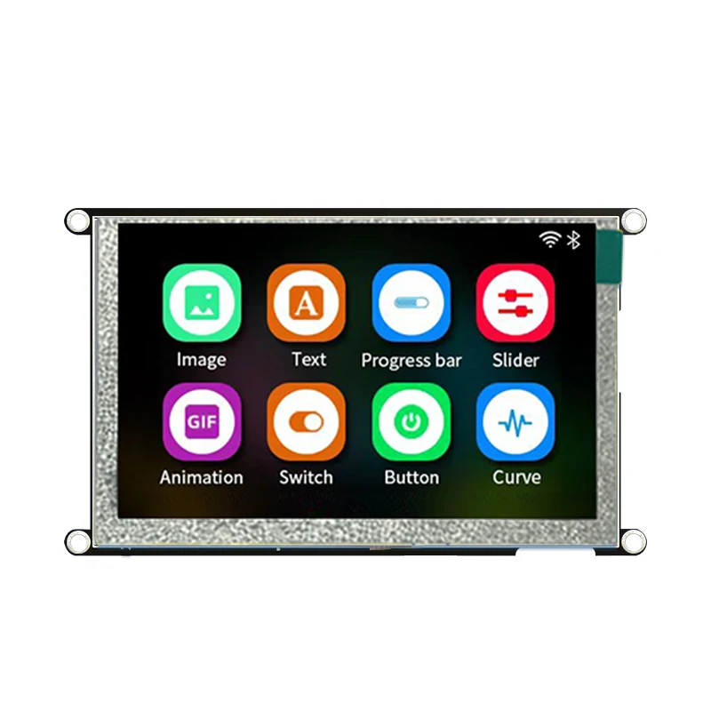 ESP32-S3 5 ġ ÷ IPS 800*480 ȭ LCD, 16M ÷, 8M PSRAM,  , 240MHz LX6 MCU  
