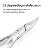 Stainless Steel Nail Groove Pliers With Built-in Spring Nose Pliers Nail Clippers Pedicure Clippers Nail clippers Manicure Tools 4