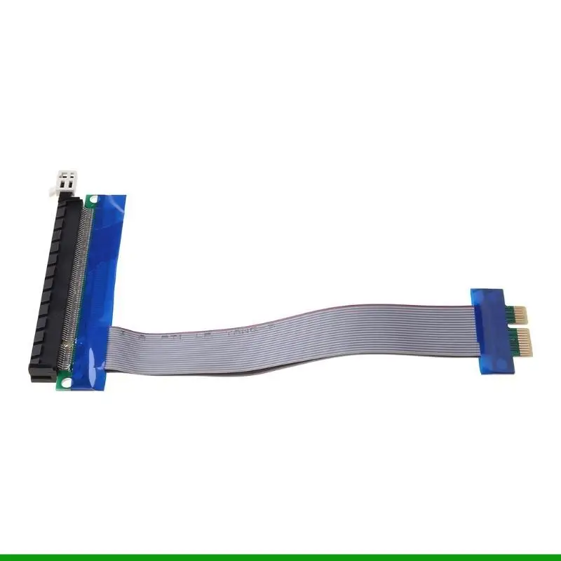 Express 1x  16x 확장 라이저 PCI-E 1x-1용 U55C 유연한 플랫 케이블 PCIe PCI