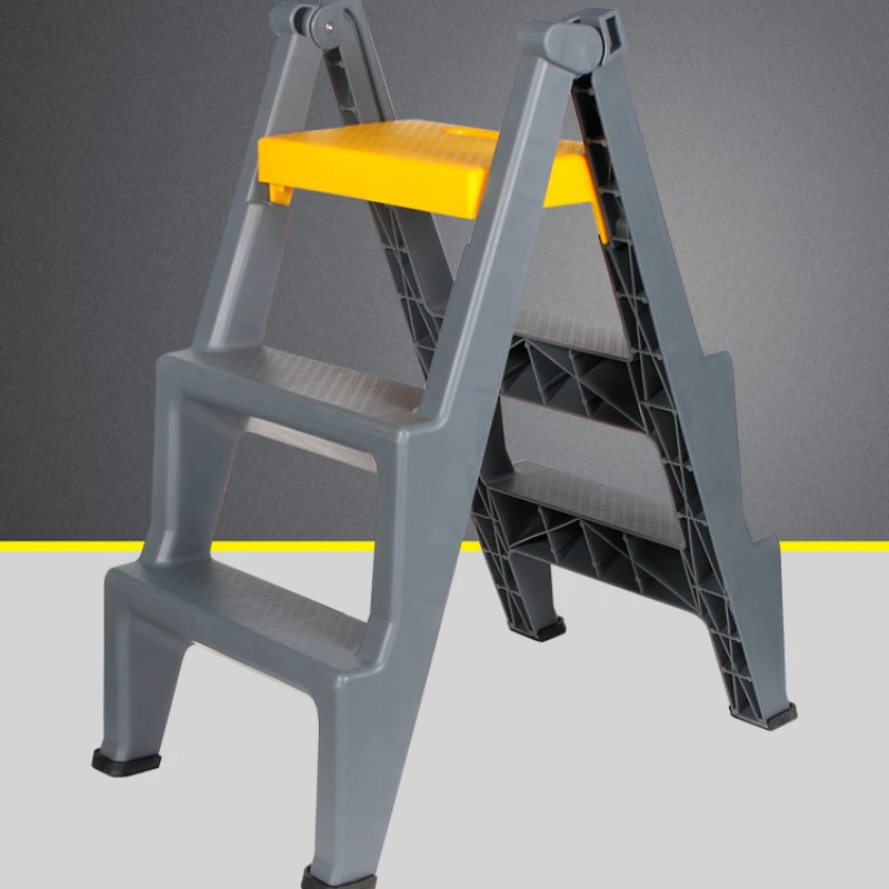 

Multi-functional household ladder folding ladder stool climbing stool herringbone stair thickened plastic car wash stool