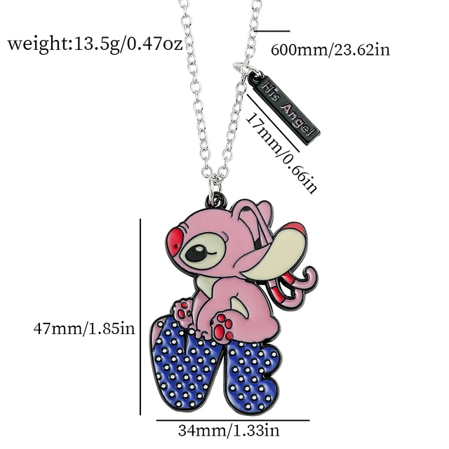 Dckazz Stitch Necklace Weirdo 1 Weirdo 2 Necklace Stitch - Import It All