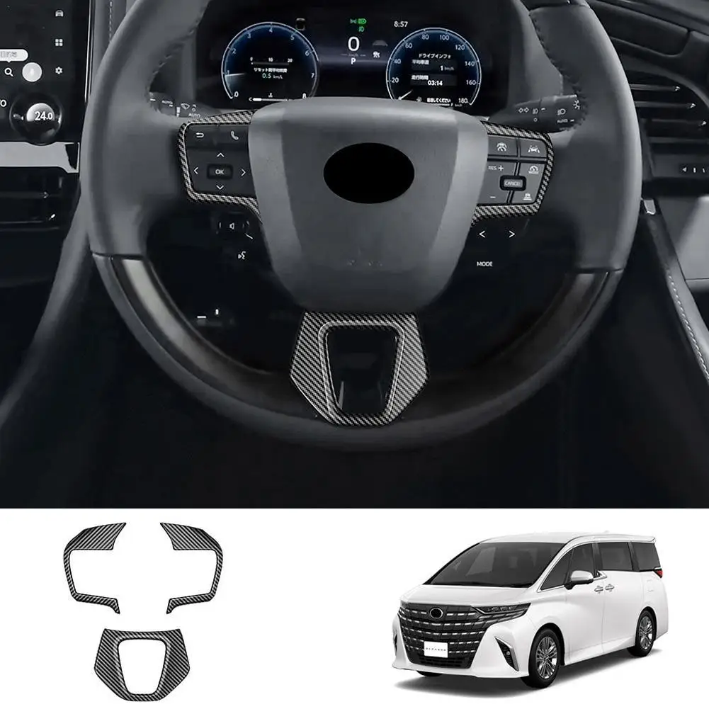

Чехол на руль из АБС-пластика, для Toyota Alphard 40 Series 2023 +