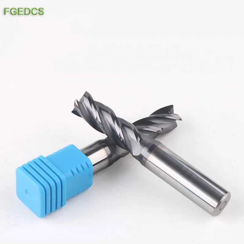 4 Flute Carbide End Mill 5.1 5.2 5.3 5.4 5.5 5.6 5.7 5.8 5.9 6.1 6.2 6.3 6.4 6.5 6.6 6.8 6.9mm CNC Cutter Mini Tools Metal Steel