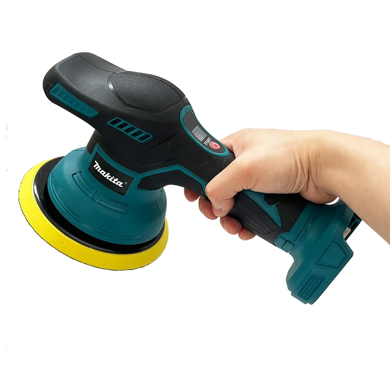 Cordless Car Polisher Machine 8 Gears Electric Waxing Repairing Wireless Buffing