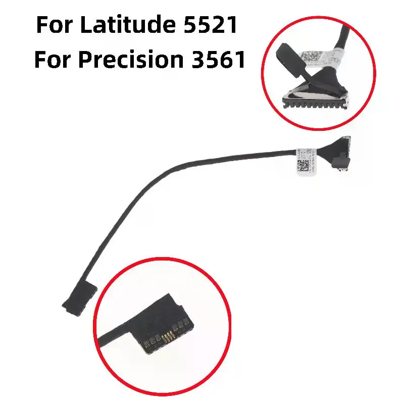 Dell Latitude 5521 Precision 3561용 배터리 케이블 CN-0TVWVN 0TVWVN 6셀 노트북 배터리 커넥터 와이어