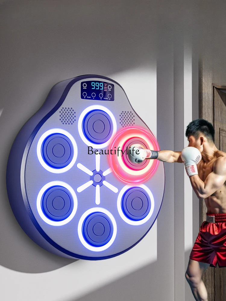 Smart Music Boxing Machine Wall Target, reação eletrônica doméstica