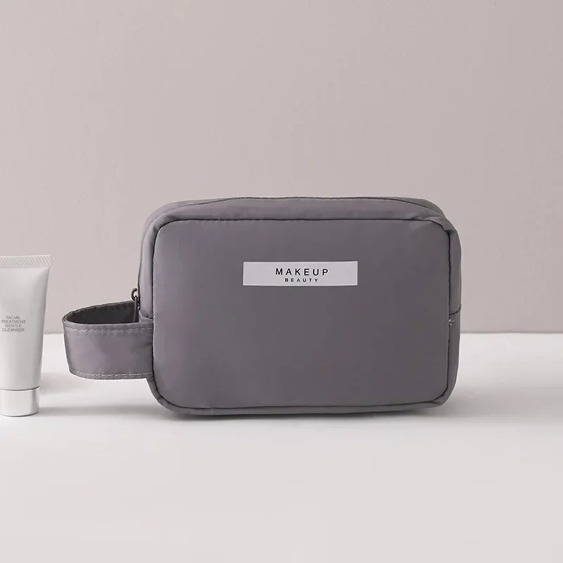 Water-resistant Portable Travel Makeup and Skincare Organizer with Large Capacity