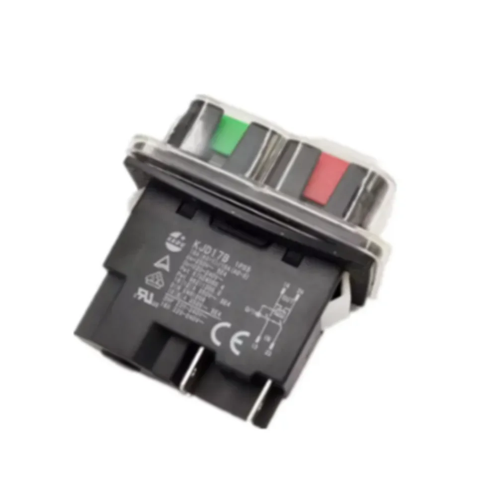 

KJD17B 220V 4 Pins 2HP Waterproof Pushbutton Switches for Saw Drill Lathes