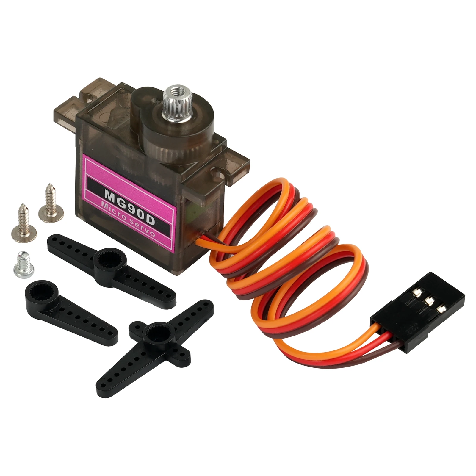 Servomotor MG90D 9g Engranajes Metálicos 180°/270°/360° para RC