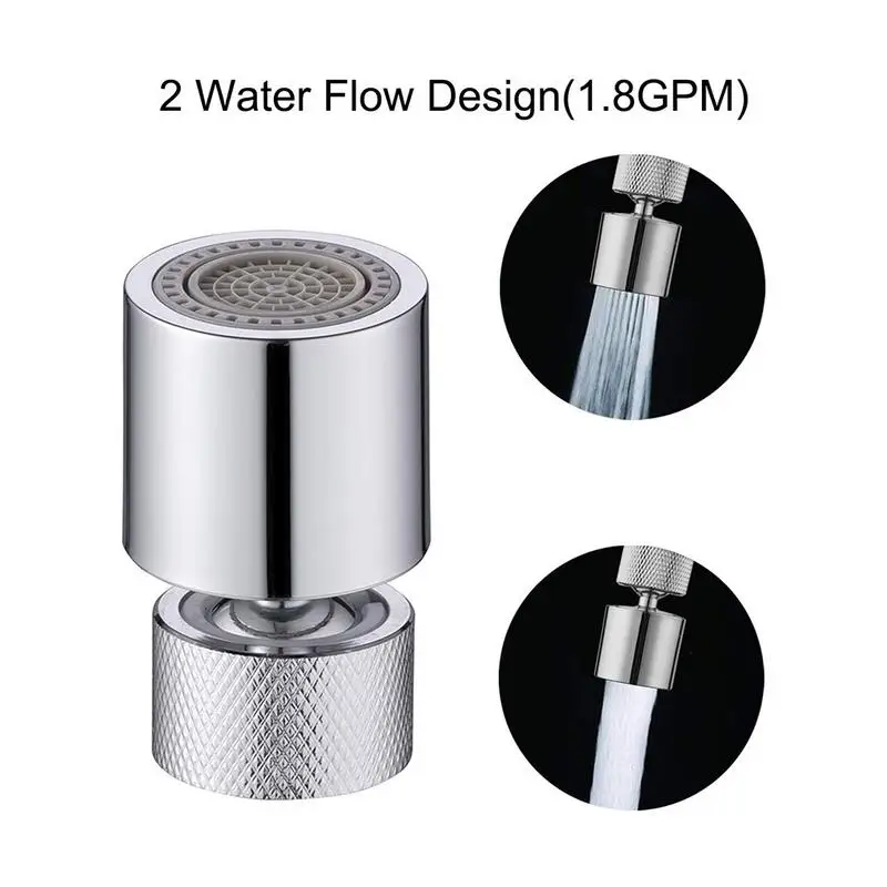 360 degree Rotatable Kitchen Faucet Sprayer Head Adapter Aerator Shower Head Home Water Saving Bubbler Filter Kitchen Gadgets