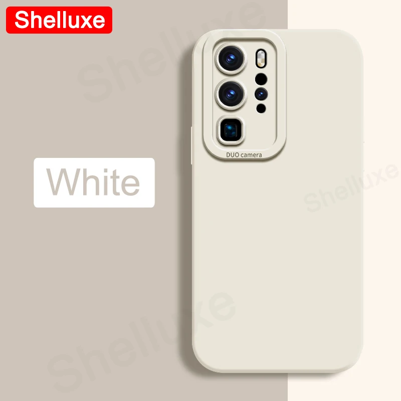 Elegant Square Liquid Silicone Soft Phone Case - Premium Protection