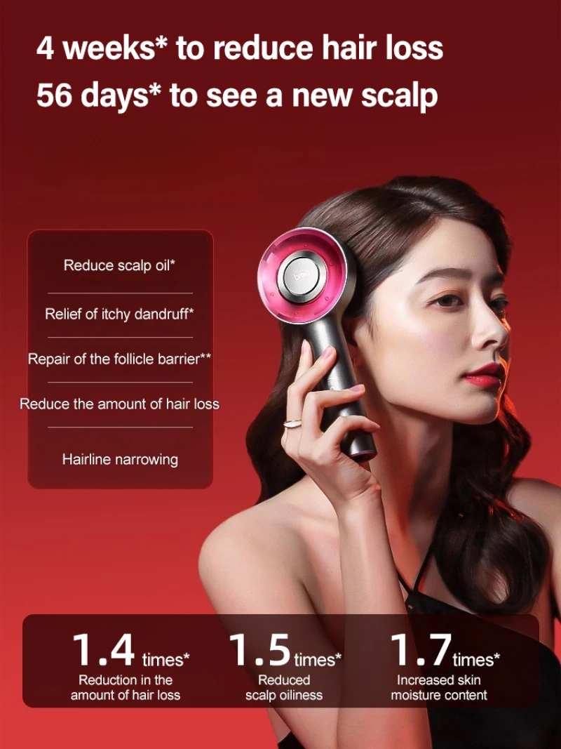 Hair Massage Comb Laser Comb Hair Loss Reduction Massage Relaxing Scalp Home Use Tangled Brush