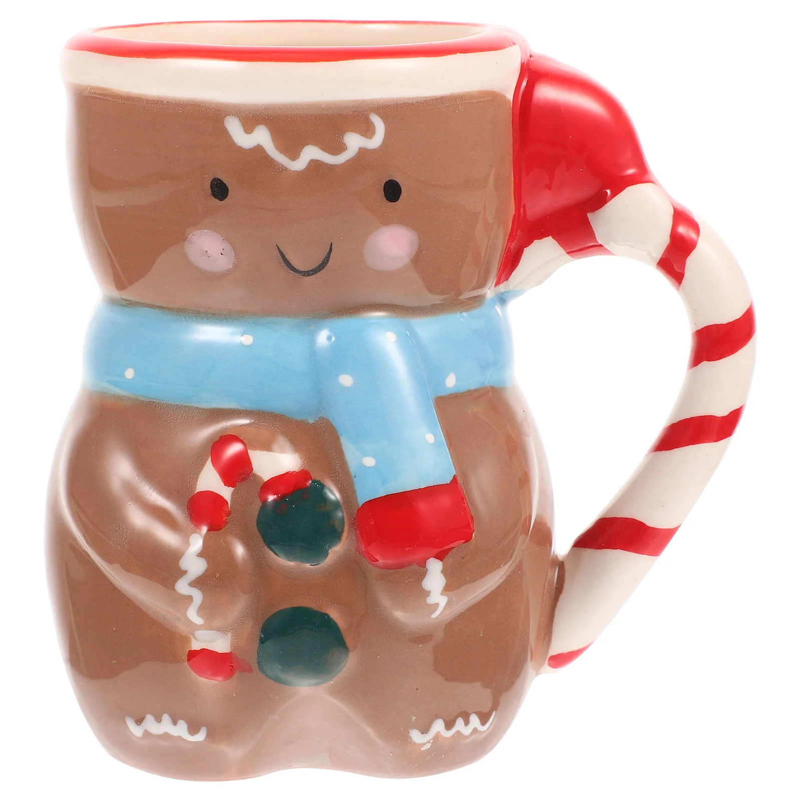 

Gingerbread Man Mug Christmas Coffee Cup Ceramic Coffee Tea Cup Christmas Character Mugs Cute Mugs Hot Chocolate Cocoa Mugs