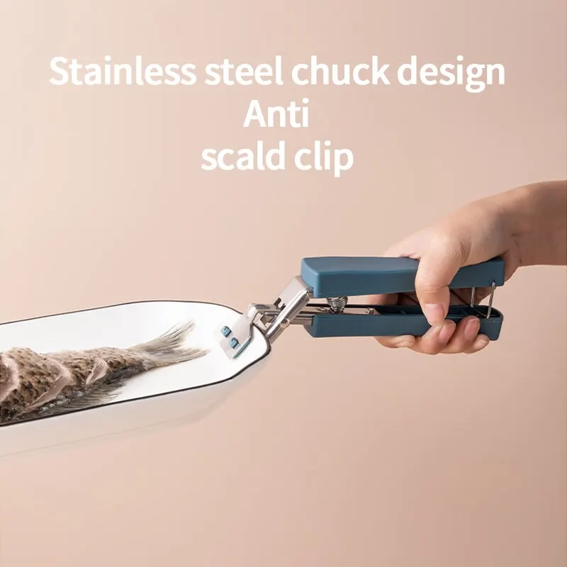 Stainless Steel Clip Bowl Clip Tray Bowl Holder Hair Claws Kitchen Gadget kitchen utensil holder