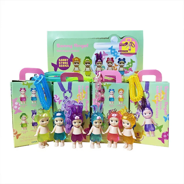 Candy House Angel Keychain Blind Box Doll Bag Pendant Handmade Creative Cartoon Toy Birthday Valentine'S Day Gift Mystery Boxes 6
