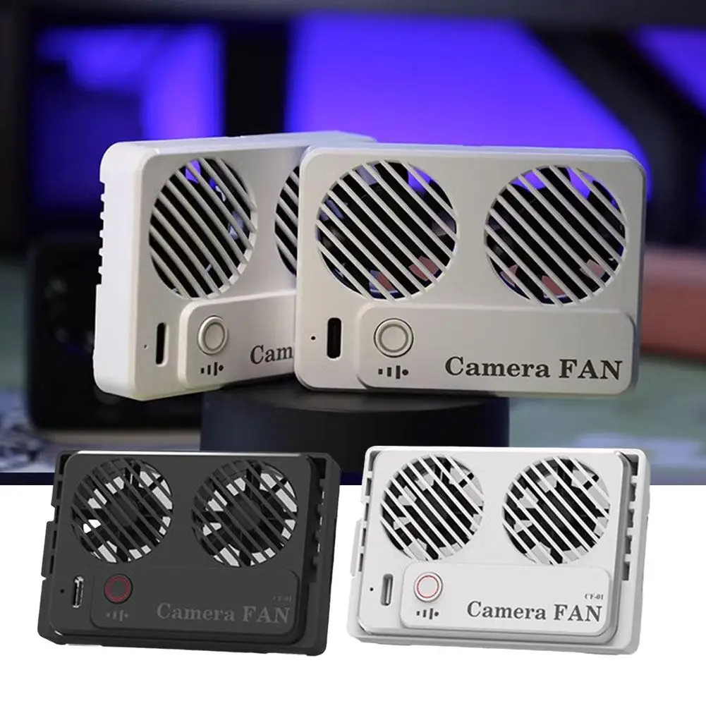 Adatto Per Sony A6700 Zve1 Ventola Di Raffreddamento Con Regolazione Della Velocità Del Radiatore Della Fotocamera Universale Magnetica X4T5