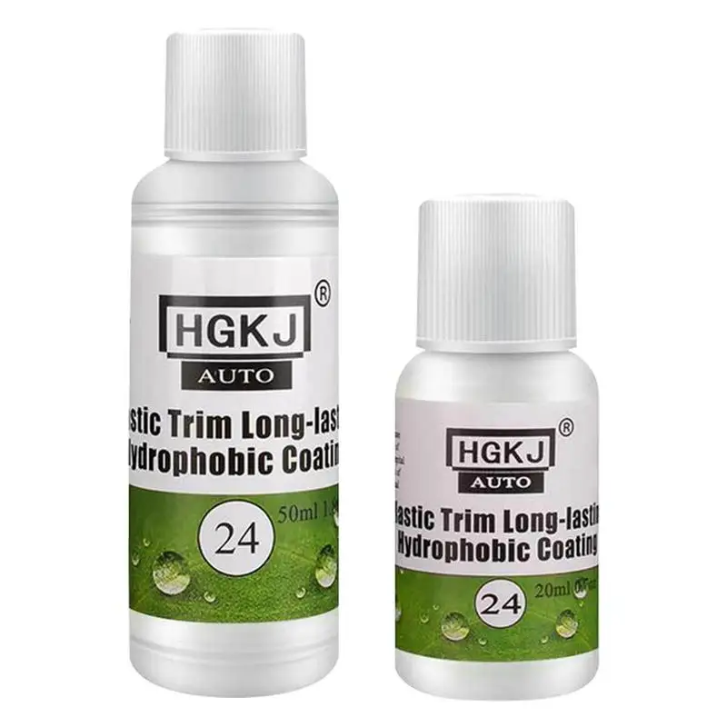 

Car Plastic Restore Coating Agent Auto Plastic Rubber Exterior Repair Duty Restores and Renews for Vehicle Interior Exterior