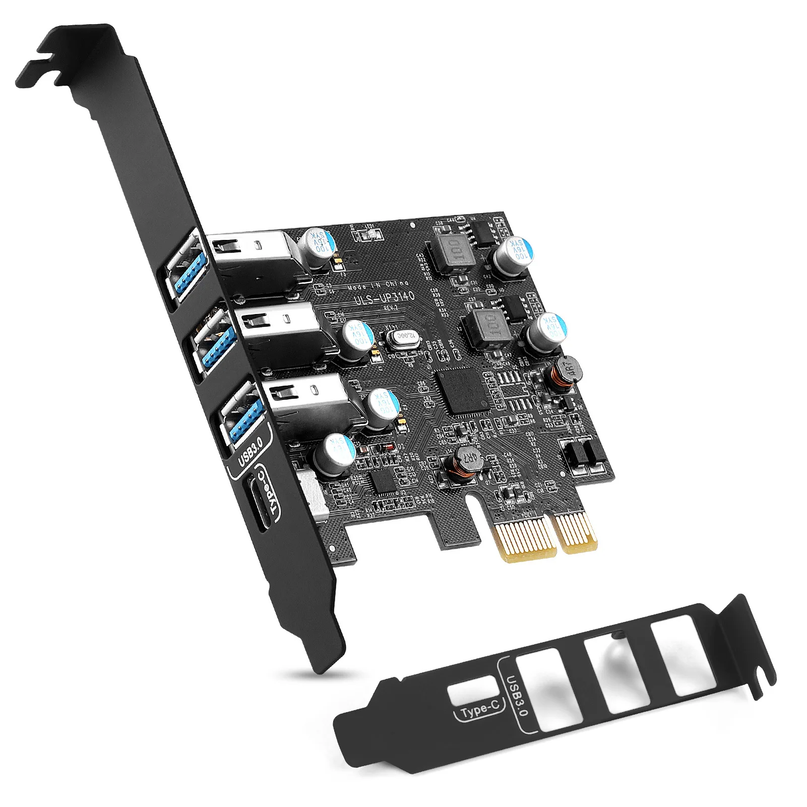 USB 3 0 Tip C Ba lant Noktas PCI E Geni letme Kart PCI Express 1X 