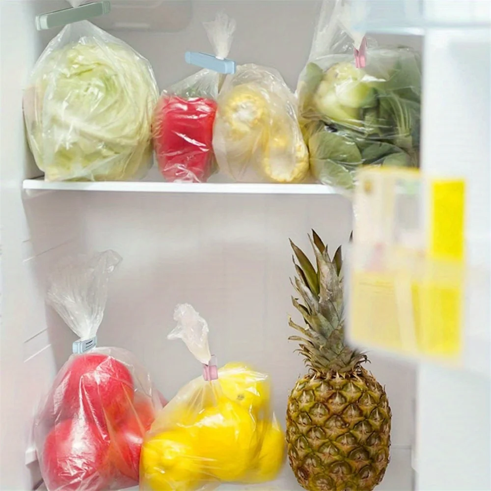 Sealing Clip Bag 30pcs/pack Plastic Bag Sealing Clips Snack Plastic Clip 4.7 Inches& 6 Inches