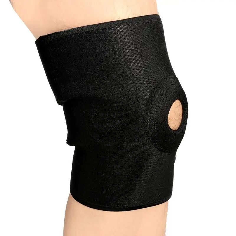 1pc Adjustable Knee Brace Support Sleeve Patella Stabilizer Protector Wrap for Arthritis Meniscus Tear Running Sports Knee Pads
