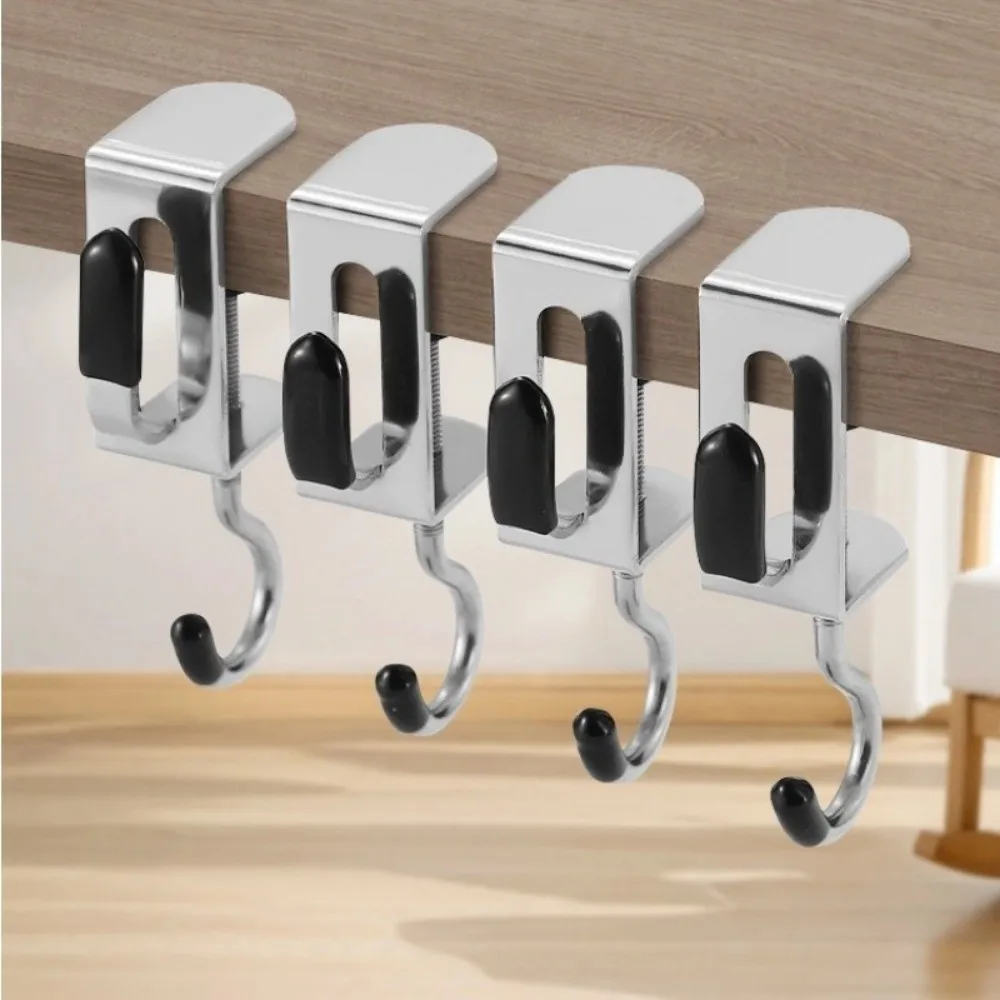 Adjustable Desk Edge Hook Galvanized Steel