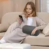 Microbead Pillow Neck & Back Support Travel Pillow Head Cervical Back Cushion Flexible Support Foam Particles Cylindrical Pillow 2
