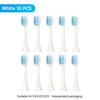 10 Pcs Replacement Brush Heads For E819 E810 EC810 Ultrasonic Electric Toothbrush Soft Bristle Nozzles with Sealed Package 6