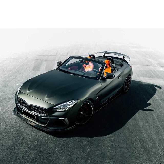 【カーボン調】BMW Z4 E85 軽量 3D GTウイング リアスポイラー カーボン調】BMW Z4 E85 軽量 3D GTウイング リアスポイラー